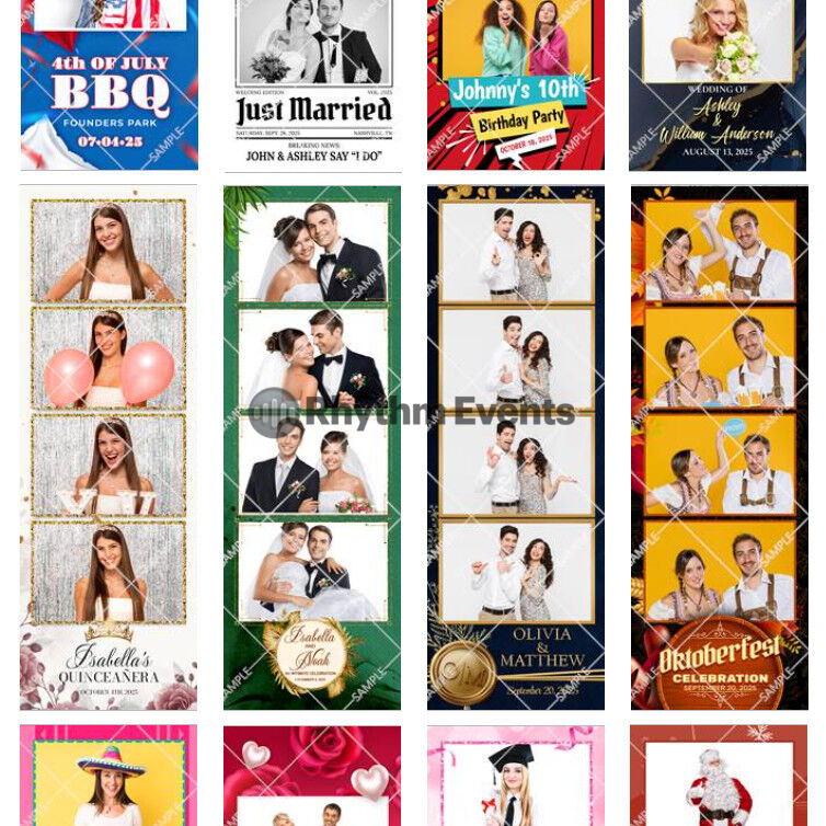 Expanded Photobooth Design Collection